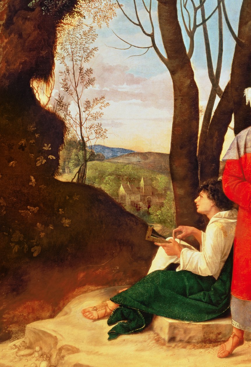 Les trois philosophes (détail) - Giorgione da Castelfranco