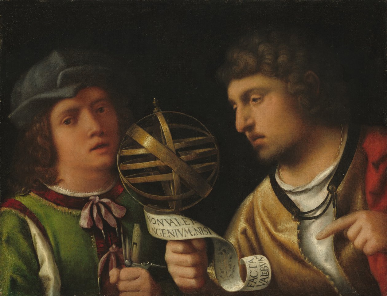 Giovanni Borgherini et son tuteur - Giorgione