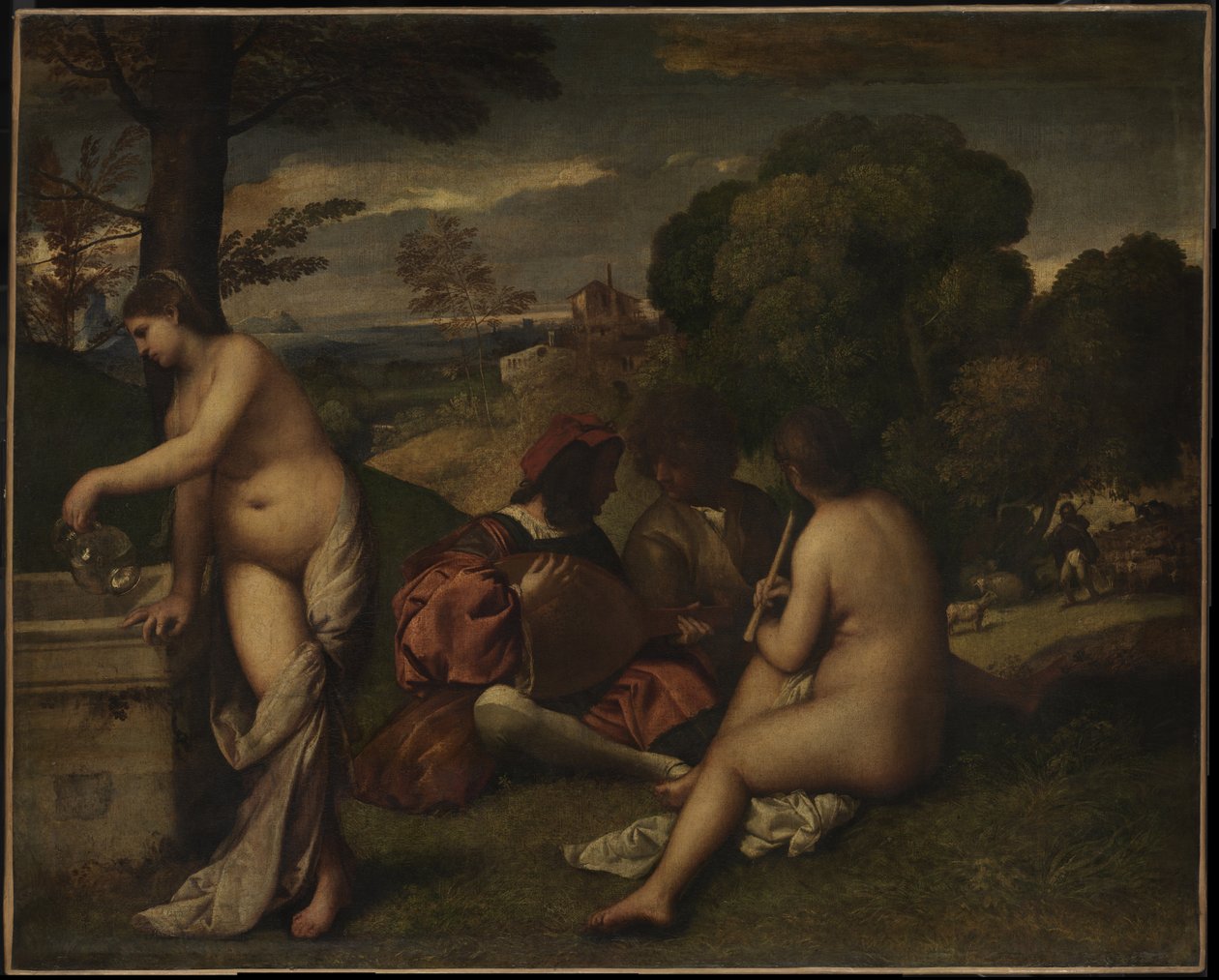 Concert pastoral, vers 1510 - Giorgione da Castelfranco