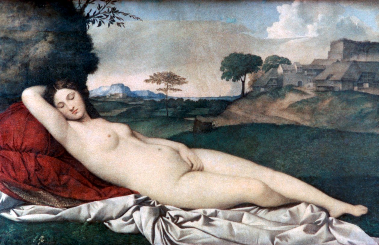 Vénus endormie, vers 1510 - Giorgione da Castelfranco