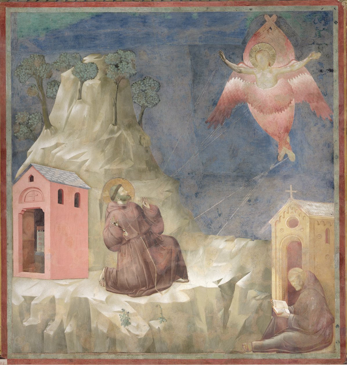 Saint François recevant les stigmates, 1297-99 - Giotto di Bondone