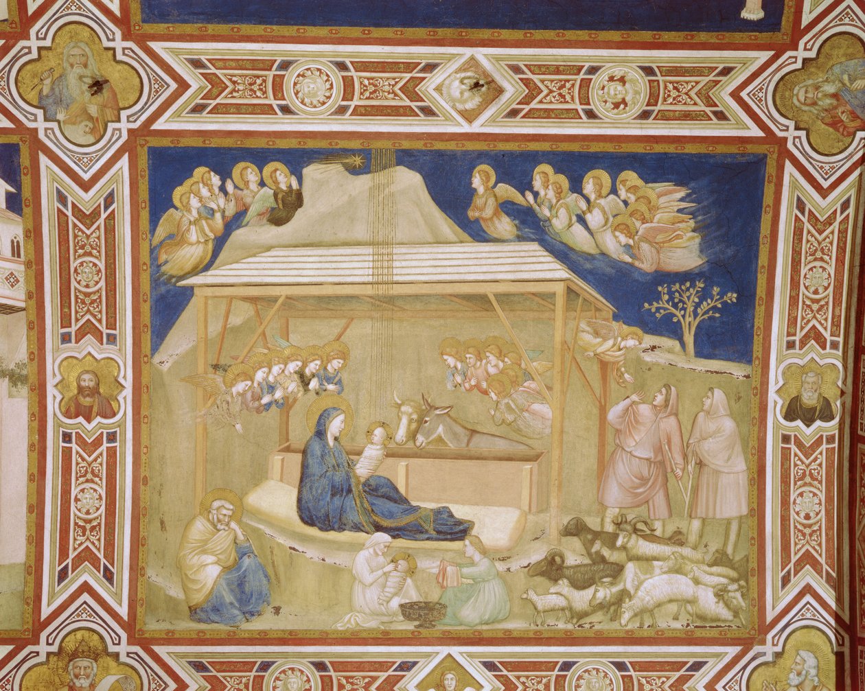 La Nativité - Giotto di Bondone