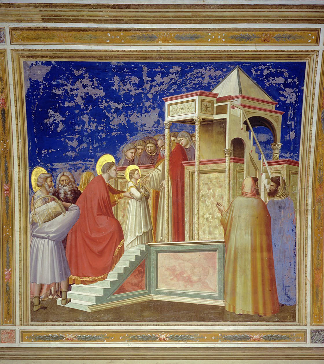 La Présentation de la Vierge au Temple, vers 1305 - Giotto di Bondone