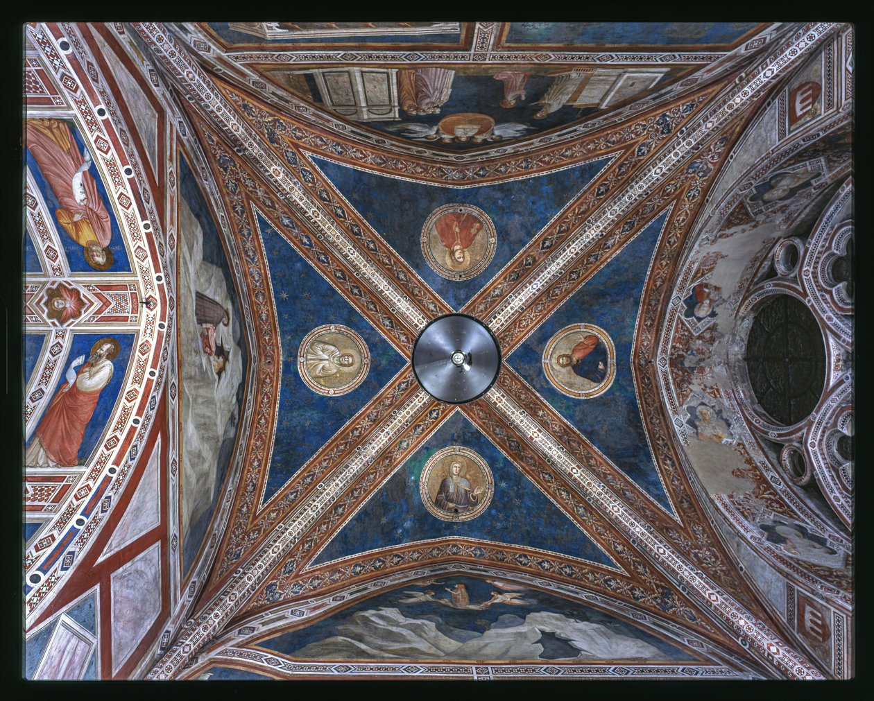Chapelle de la Madeleine : la voûte - Giotto (c.1266 1337)