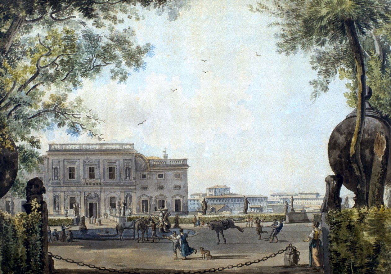 Villa Ludovisi, Rome - Giovanni and Ducros, Abraham Volpato