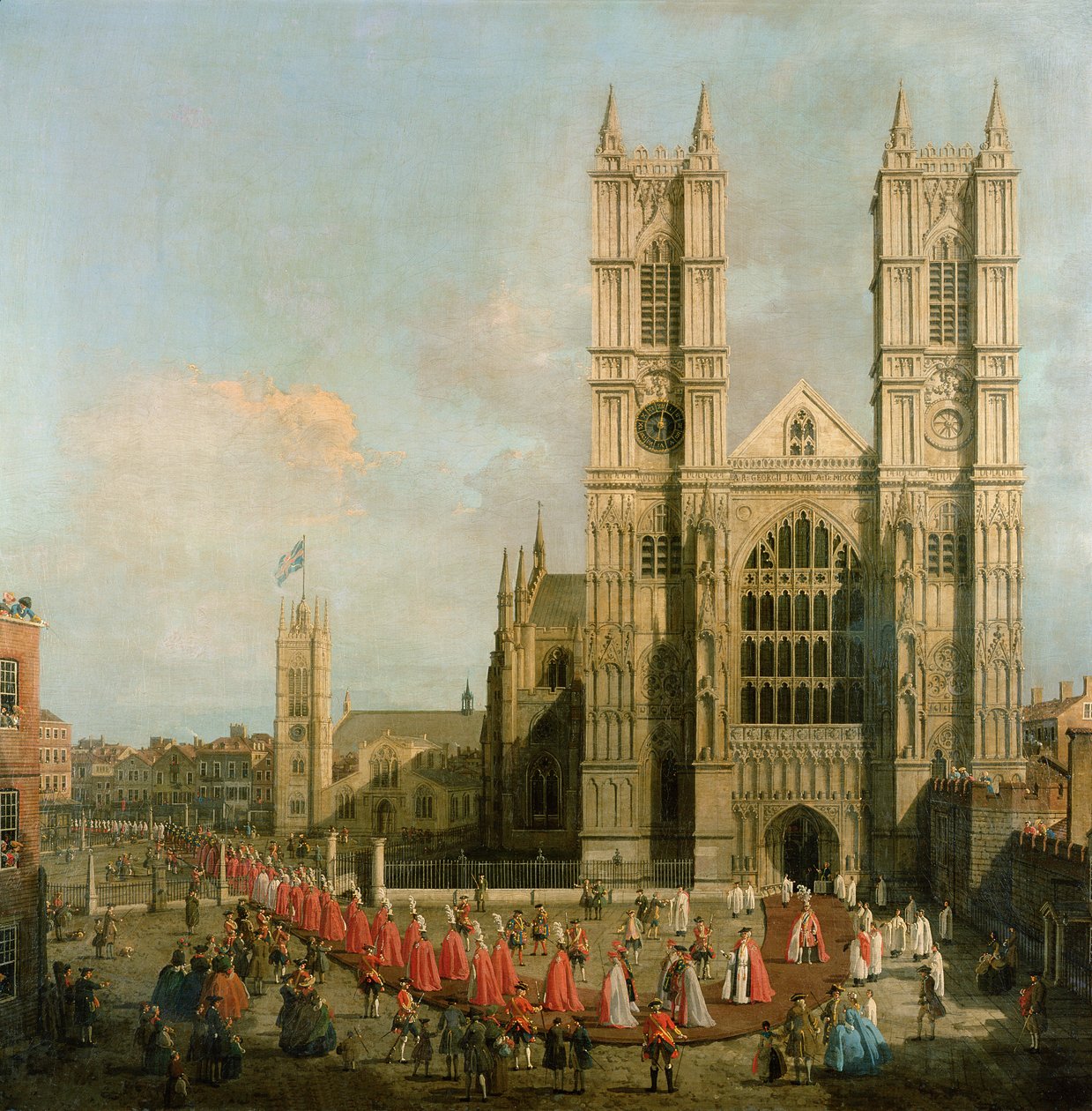 Procession des Chevaliers du Bain - Giovanni Antonio Canal