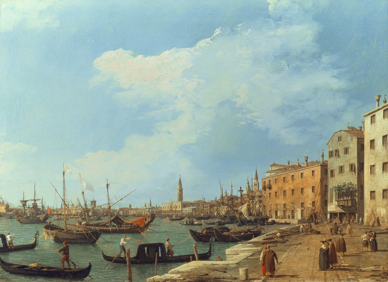 La Riva Degli Schiavoni, 1724-30 - Giovanni Antonio Canal