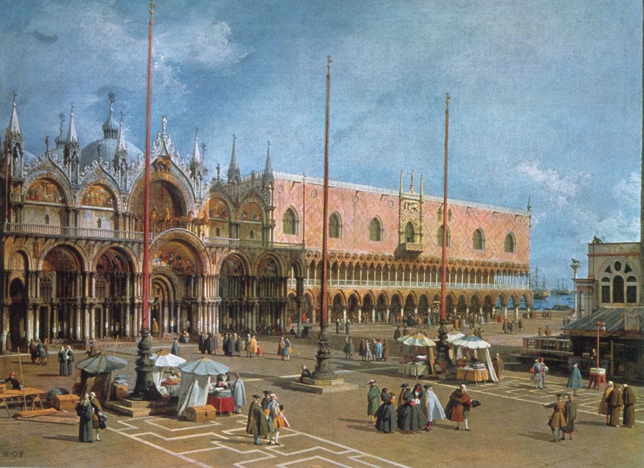 Venise - La place Saint-Marc - Giovanni Antonio Canal