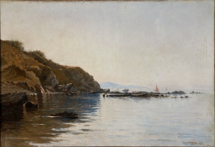 Vue de Mourillon, Toulon, France - Giovanni Battista Castagneto