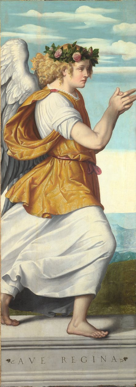 Un ange (panneau) - Giovanni Battista Moroni