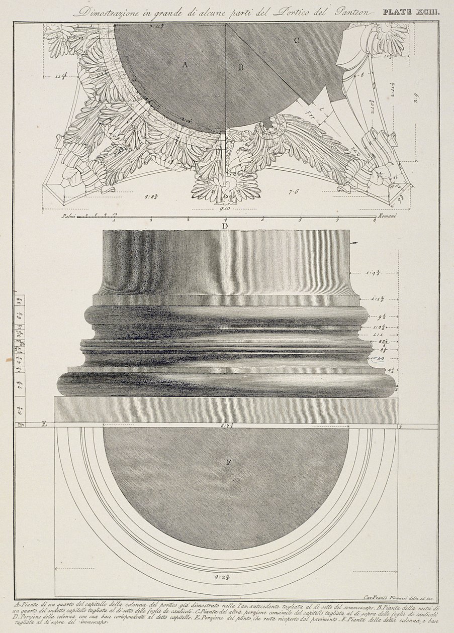 Planche XCIII Grande illustration d
