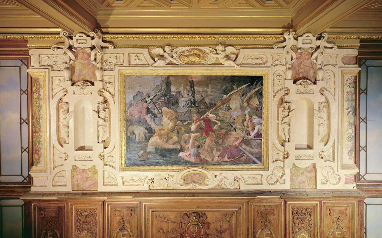 La vengeance de Nauplius, 1535-40 - Giovanni Battista Rosso Fiorentino