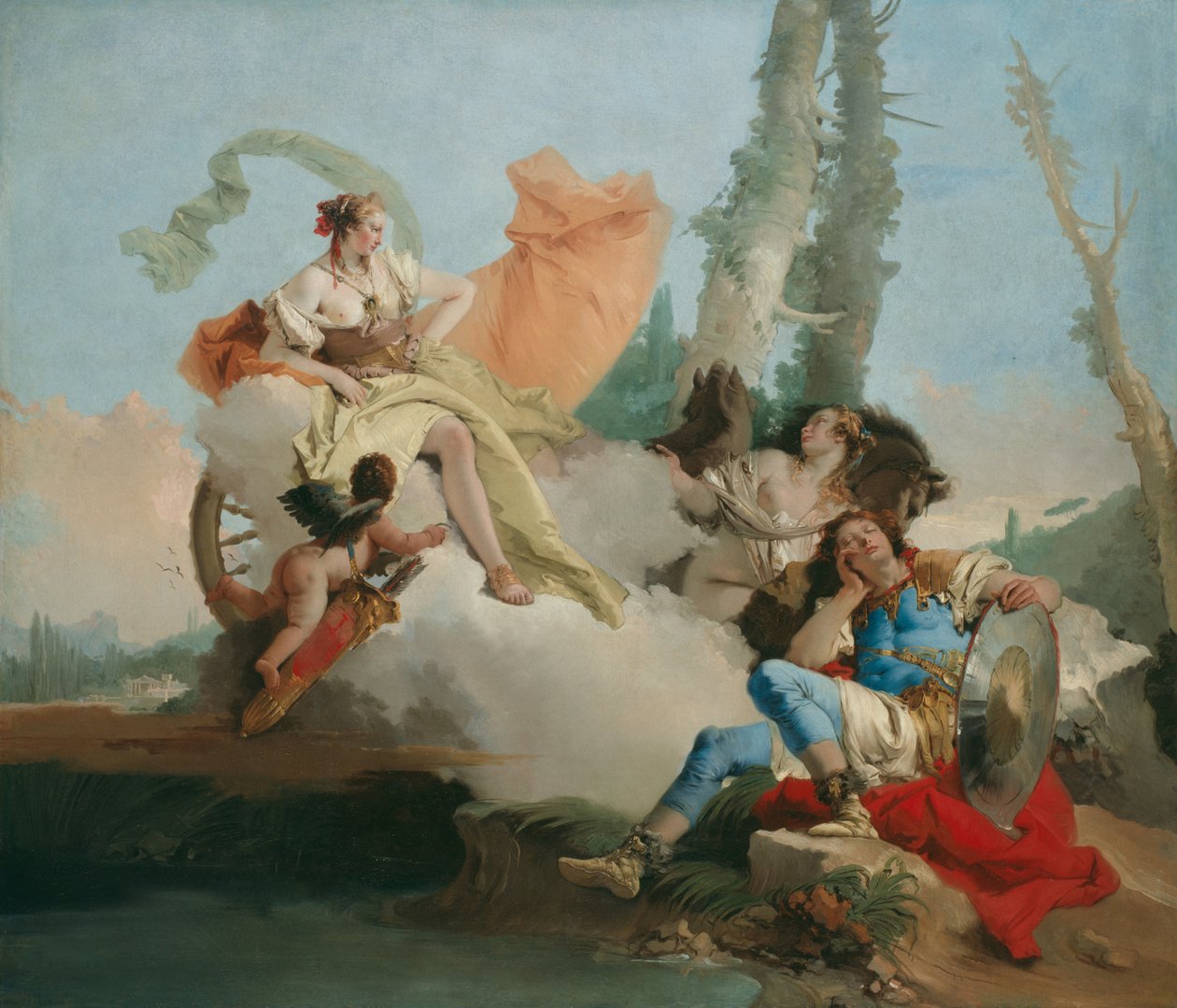 Rinaldo enchanté par Armida - Giovanni Battista Tiepolo