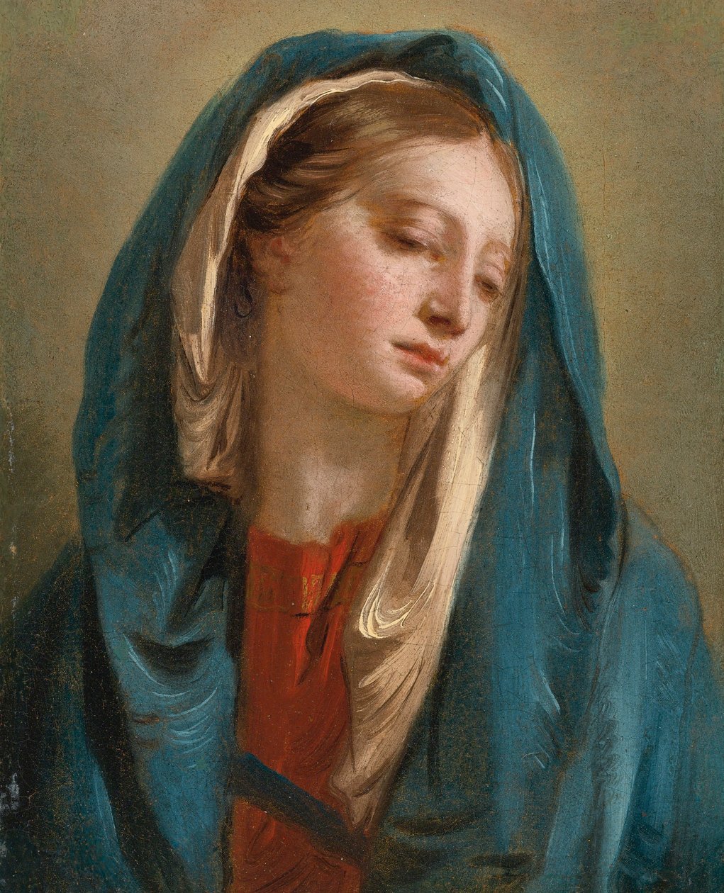 La Madone de face - Giovanni Battista Tiepolo