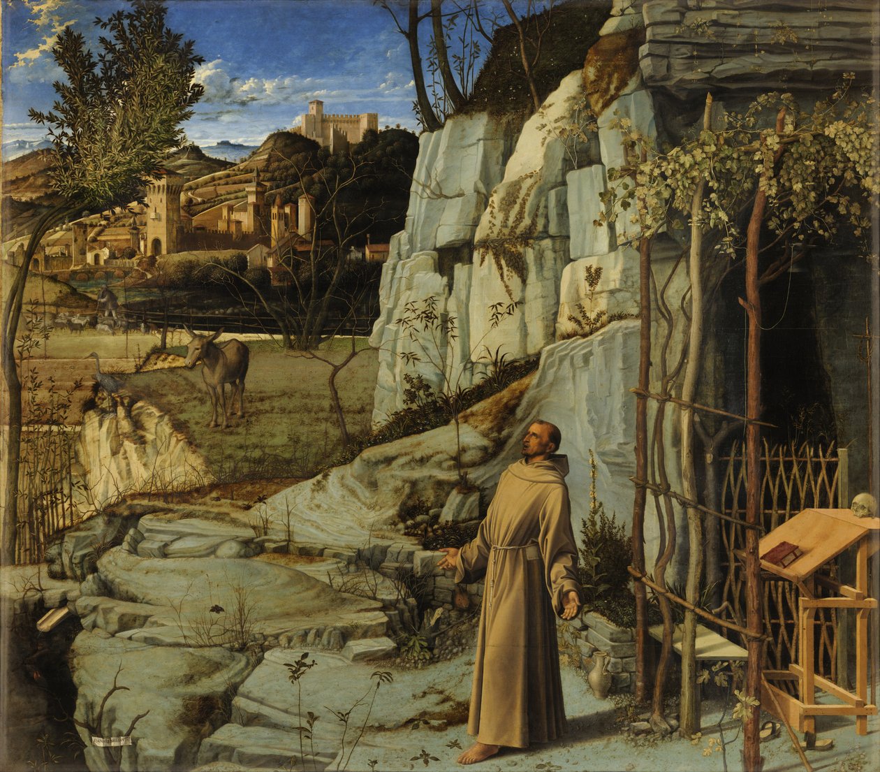 Saint François dans le désert - Giovanni Bellini