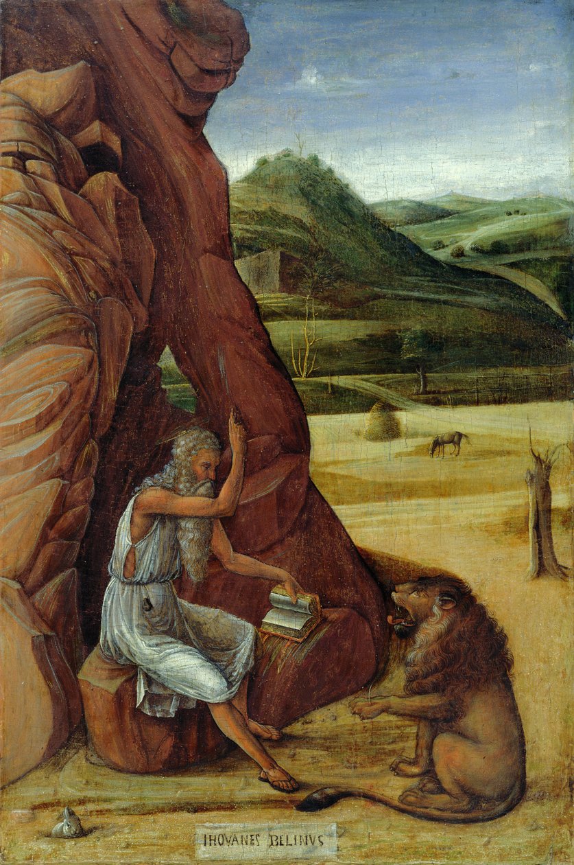 Saint Jérôme dans le désert, vers 1450 - Giovanni Bellini