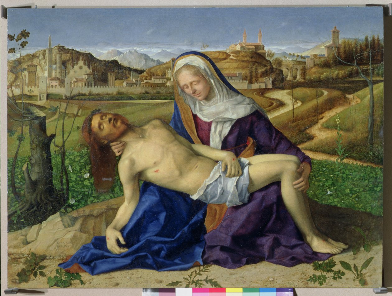 La Pietà, vers 1505 (après restauration de 1996) - Giovanni Bellini