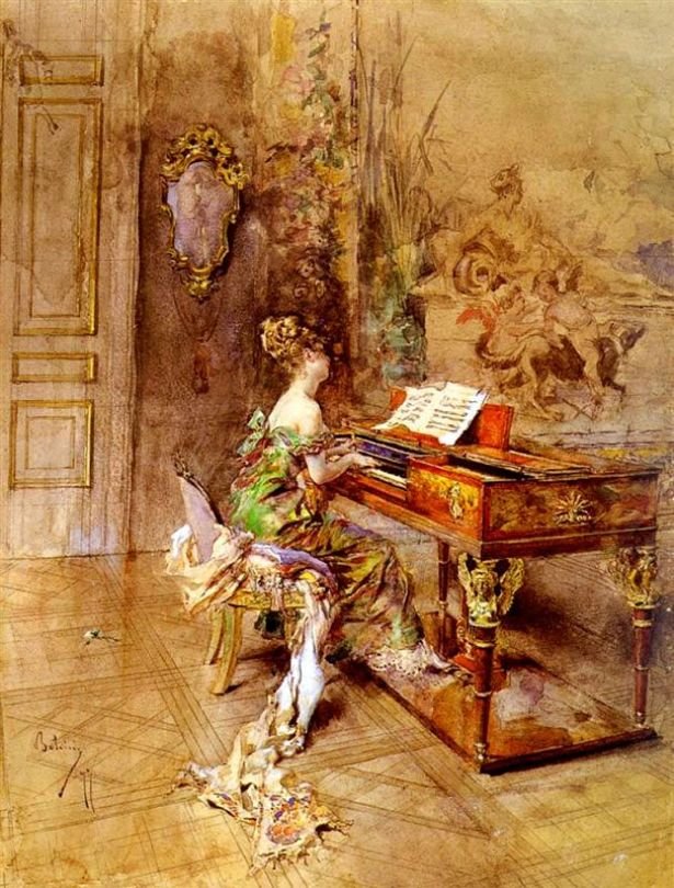 La Pianiste - Giovanni Boldini