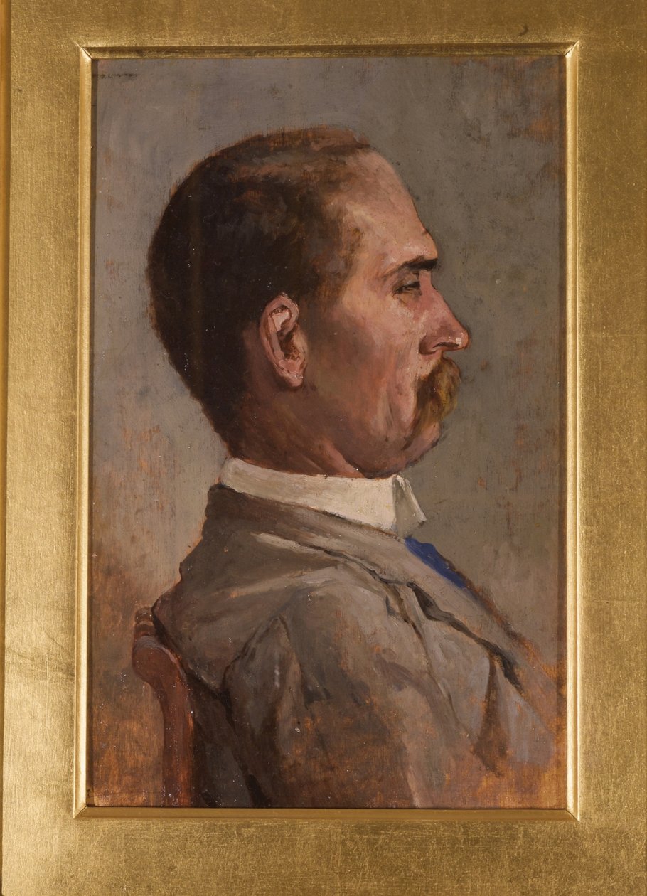 Portrait de M. Mazzoli - Giovanni Fattori