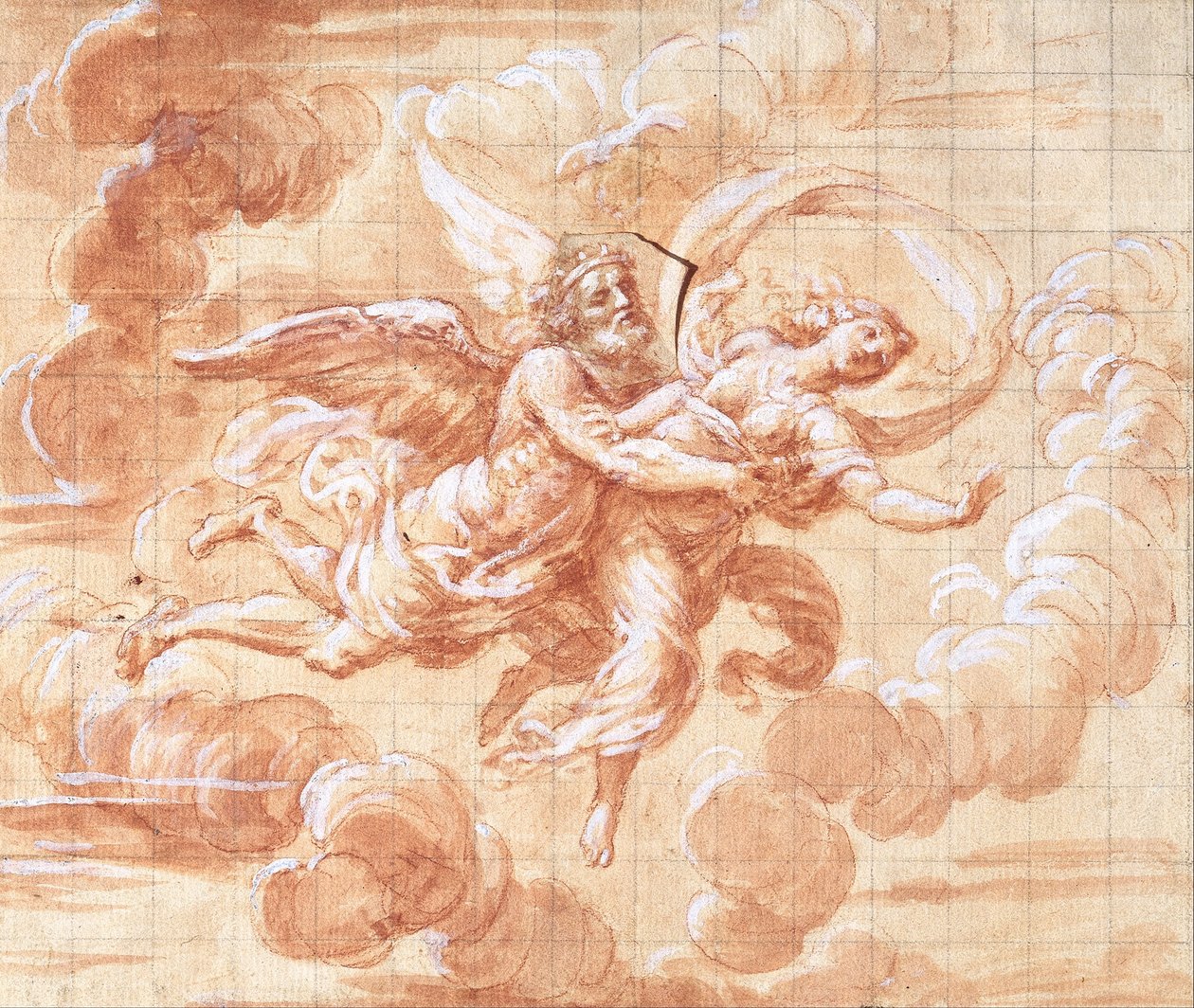 Borée enlevant Orithye - Giovanni Maria Morandi