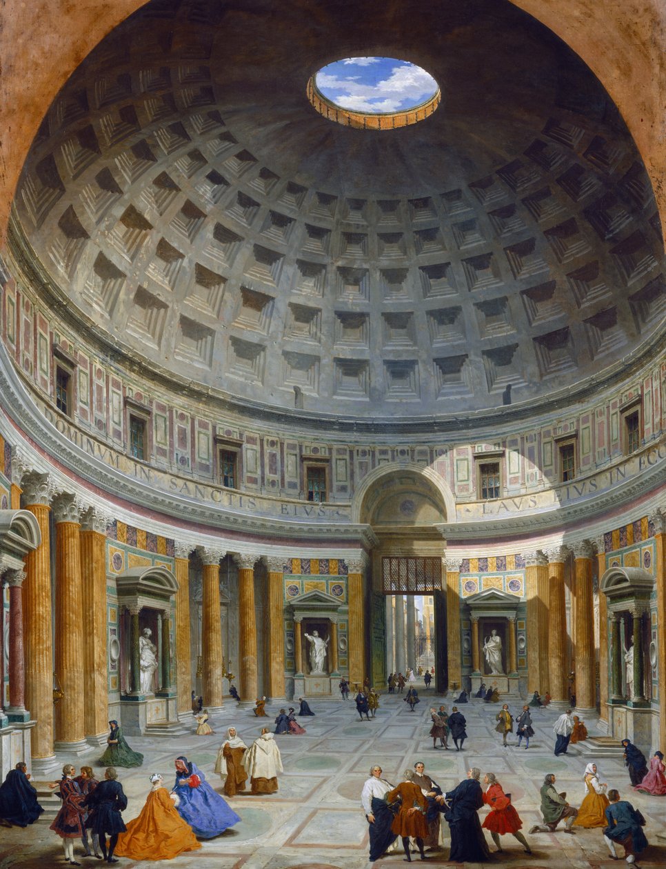 Intérieur du Panthéon, Rome - Giovanni Paolo Pannini