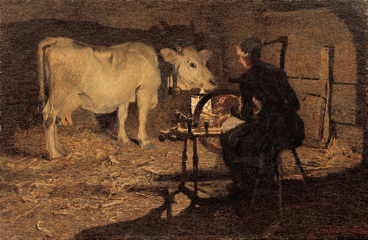 Filage - Giovanni Segantini
