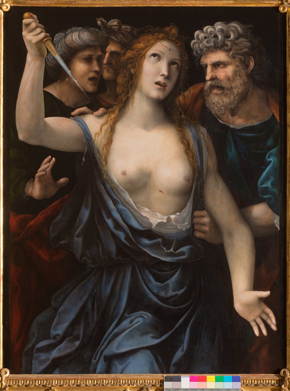 Mort de Lucrèce, vers 1515 - Giovanni Antonio Bazzi Sodoma
