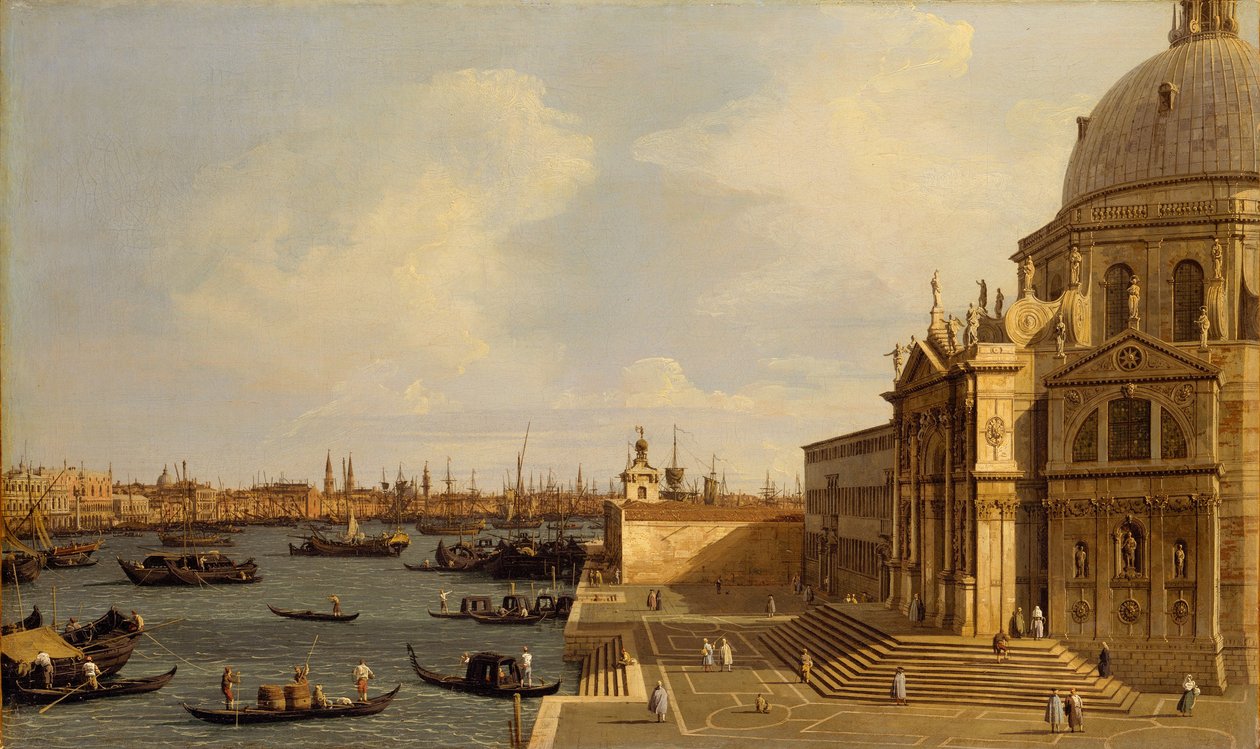 Venise : Santa Maria della Salute, vers 1740 - Giovanni Antonio Canal