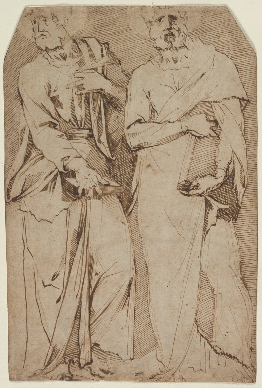 Deux saints debout, 1563-1572 - Giovanni Bandini