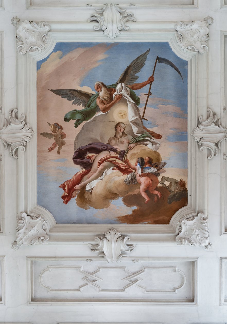 Le temps découvre la vérité - Giovanni Battista Tiepolo