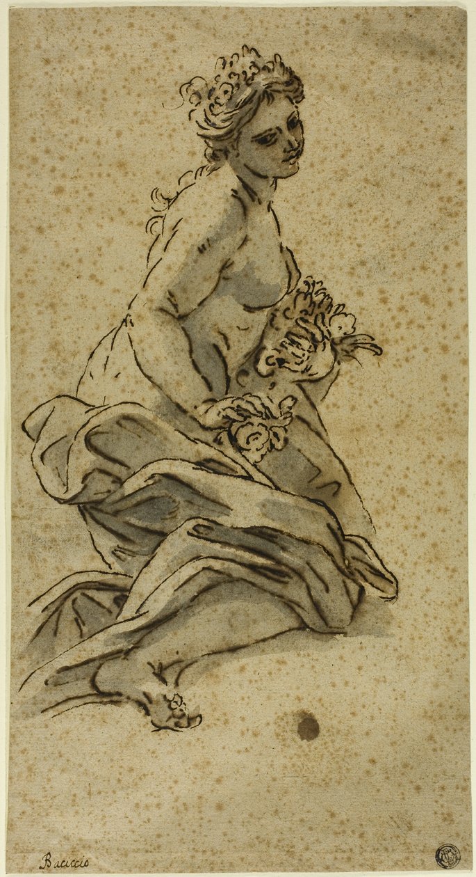 Flore - Giovanni Battista Gaulli