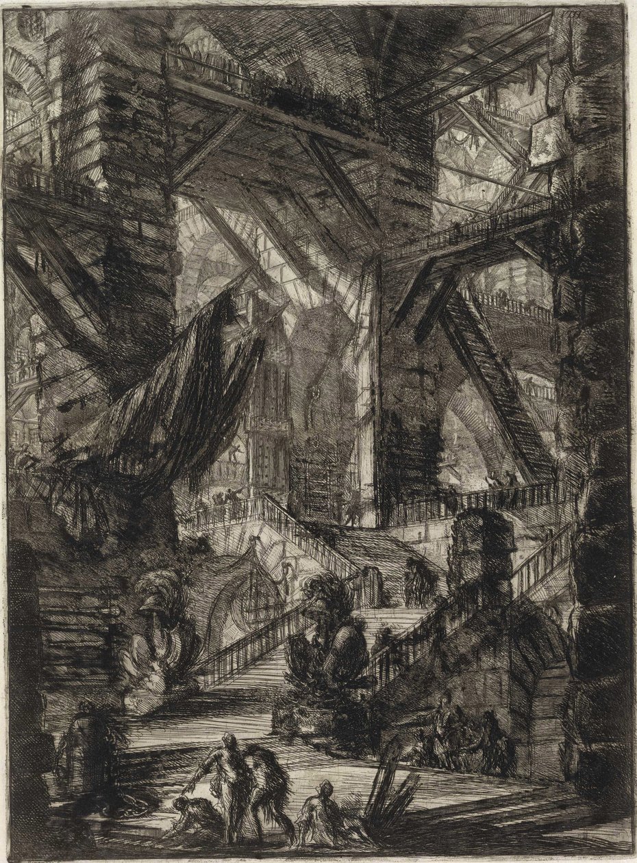 De la série Les Prisons Imaginaires - Giovanni Battista Piranesi