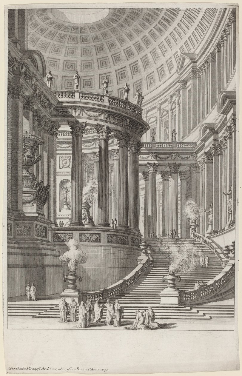 Temple antique - Giovanni Battista Piranesi