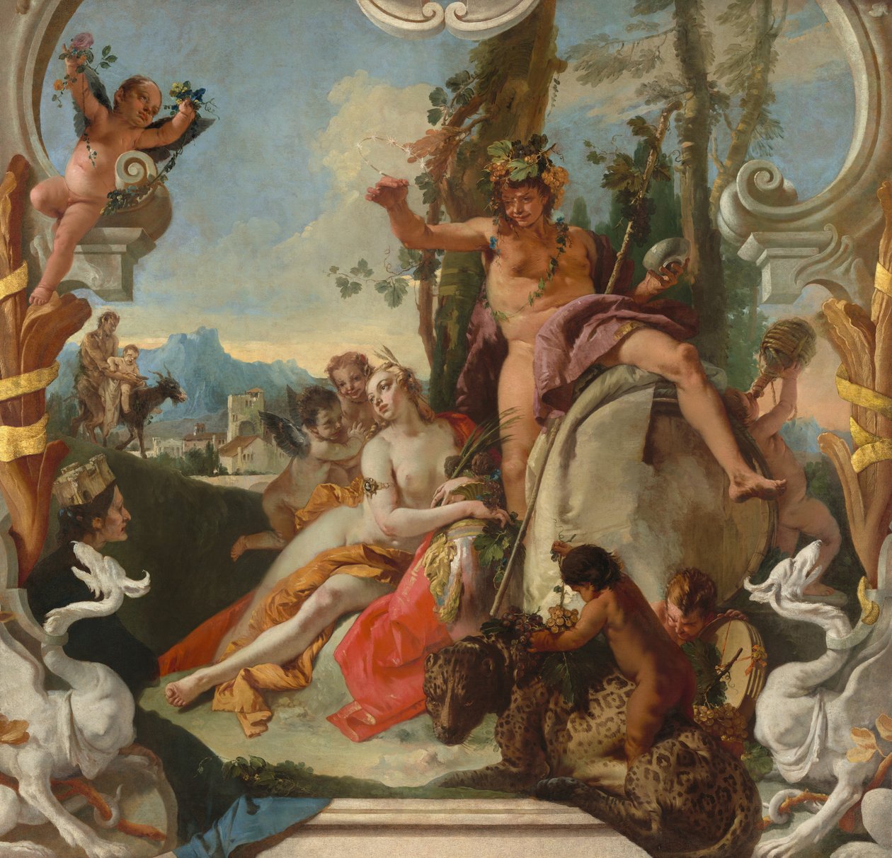 Bacchus et Ariane, vers 1743-1745 - Giovanni Battista Tiepolo