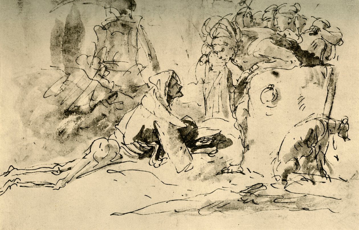 Capriccio, vers 1740 - Giovanni Battista Tiepolo
