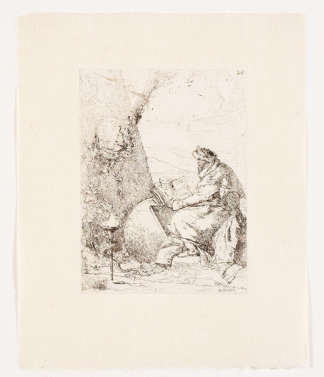 Le Philosophe - Giovanni Battista Tiepolo