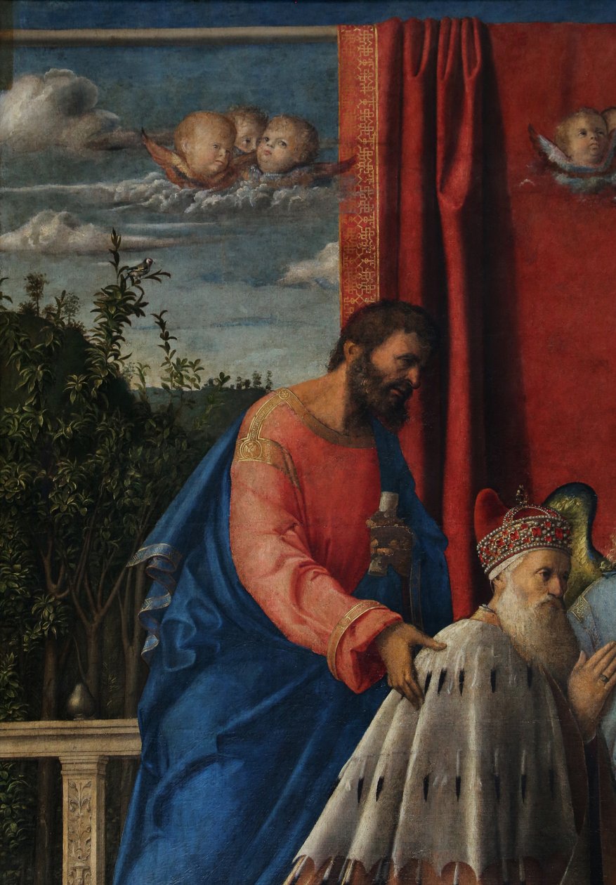 Retable Barbarigo (détail) - Giovanni Bellini