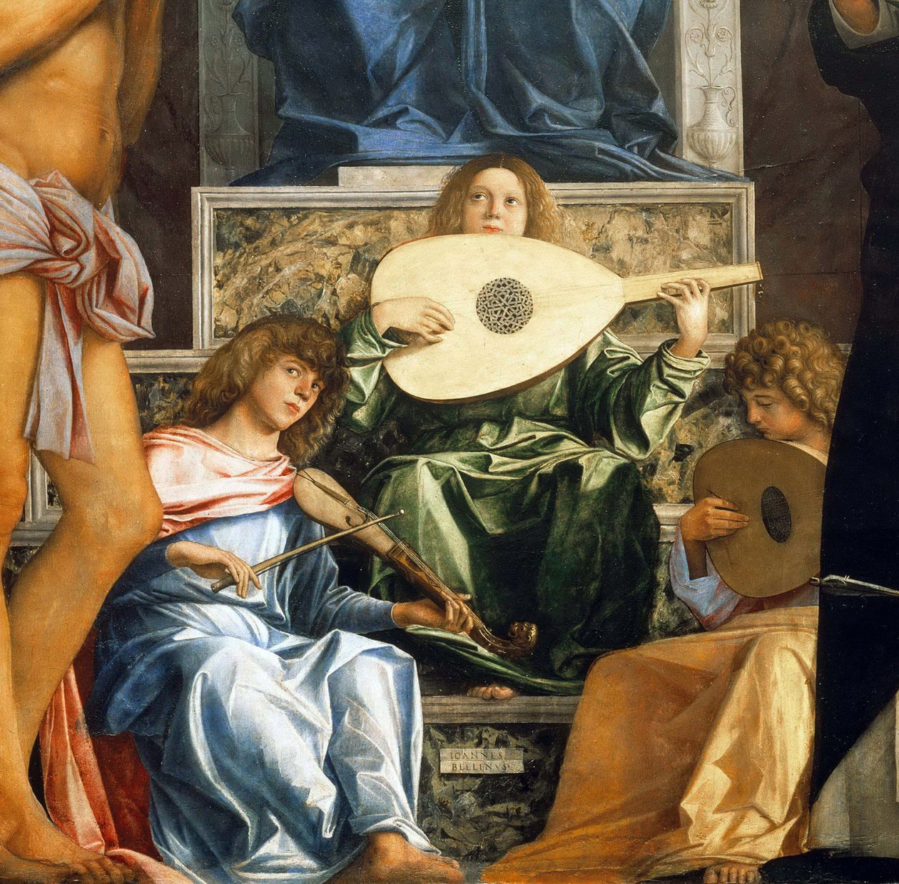 Pala di San Giobbe (détail), vers 1487 - Giovanni Bellini
