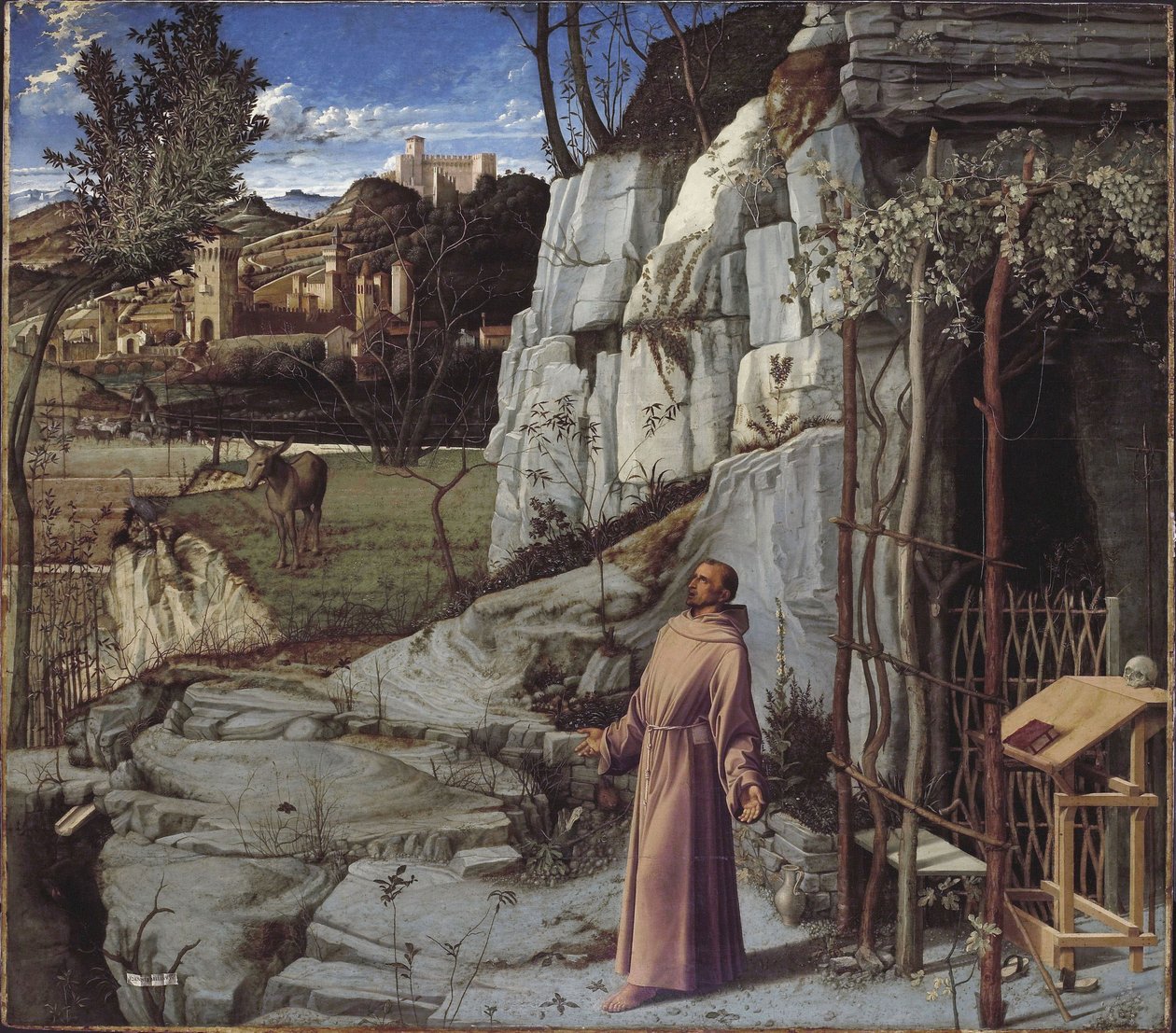 Saint François dans le désert - Giovanni Bellini