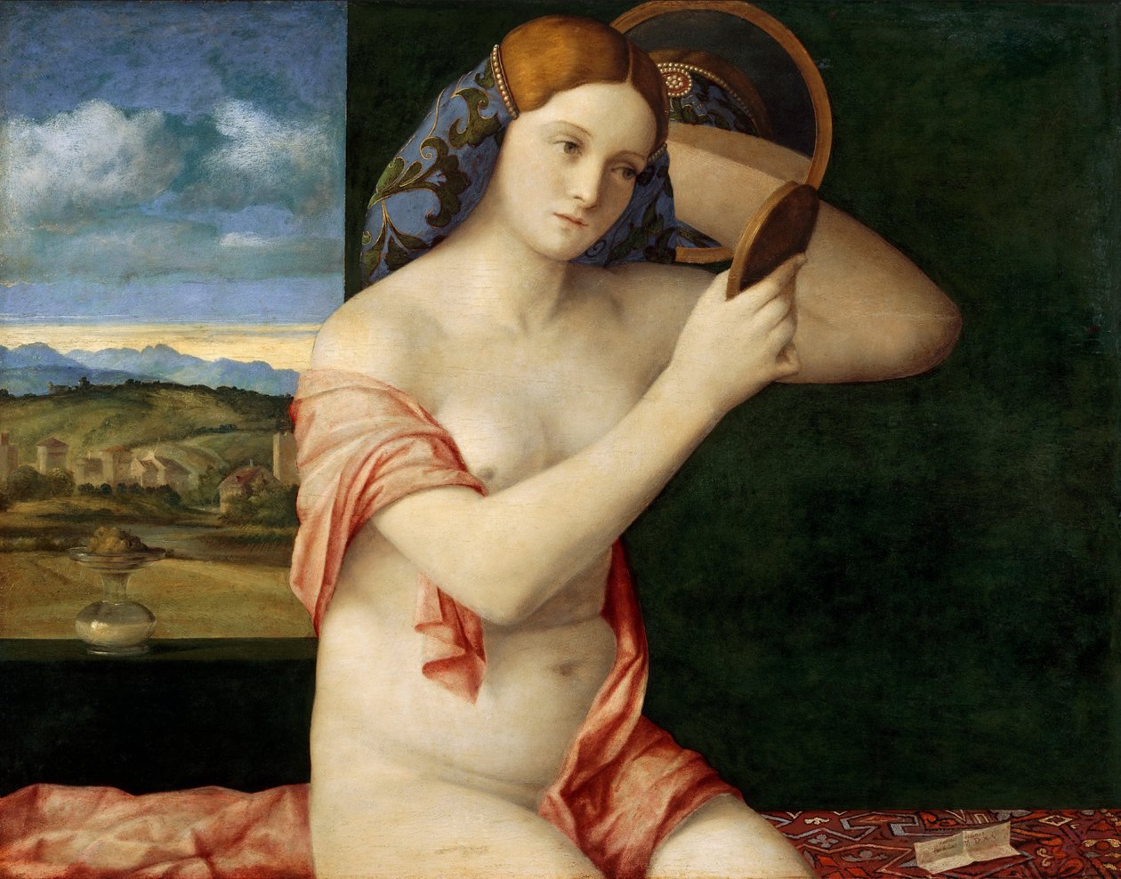 Jeune femme à la toilette - Giovanni Bellini