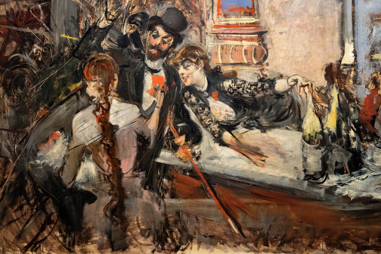 Aux Folies Bergère - Giovanni Boldini