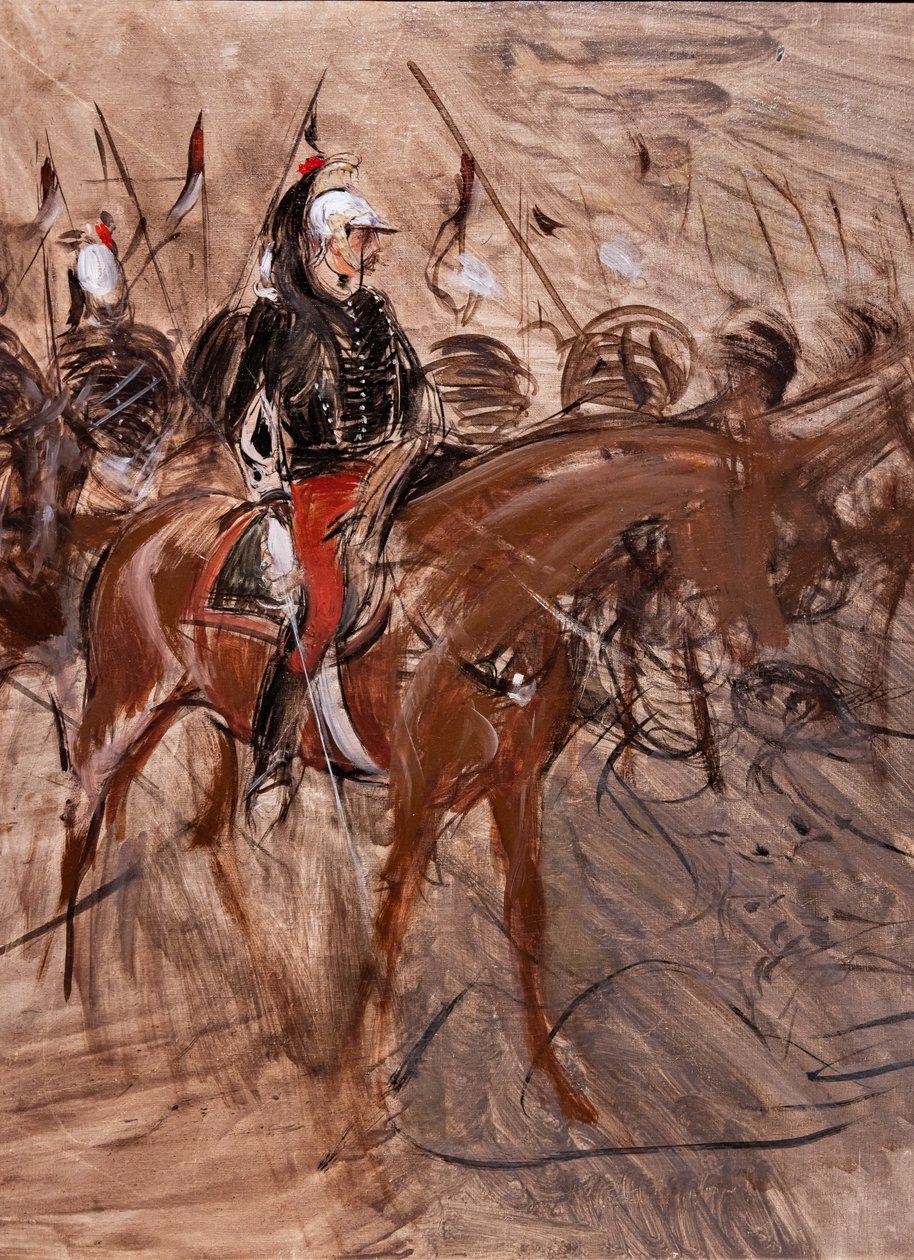 Dragons à cheval - Giovanni Boldini