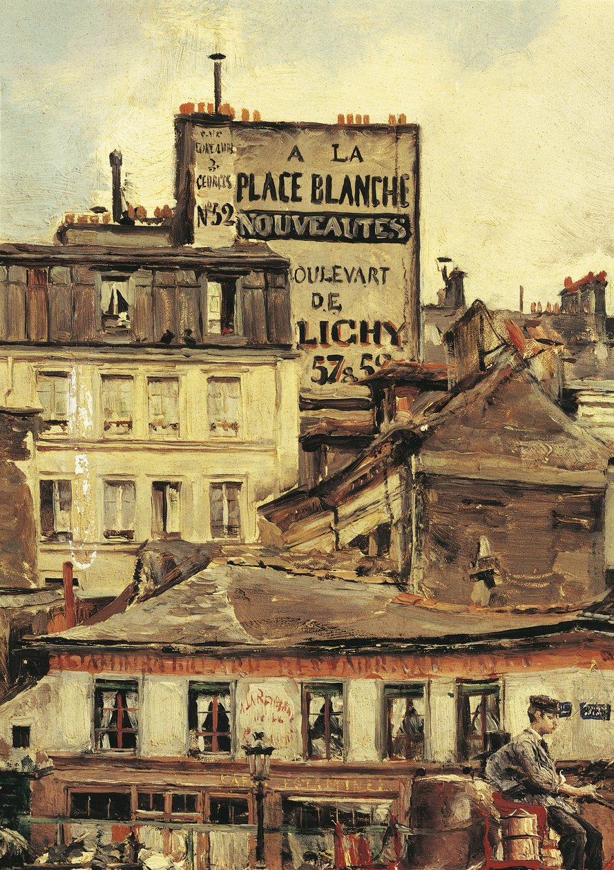 Italie, Vue de la place Clichy à Paris - Giovanni Boldini