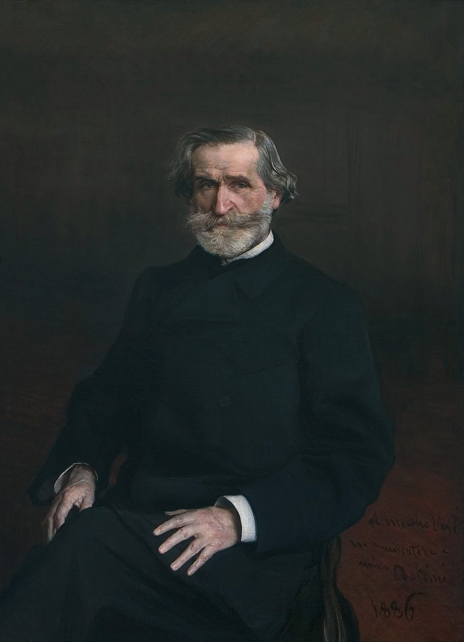 Portrait de Giuseppe Verdi - Giovanni Boldini