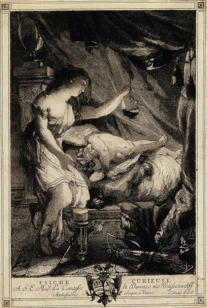 Psyché curieuse - Giovanni David