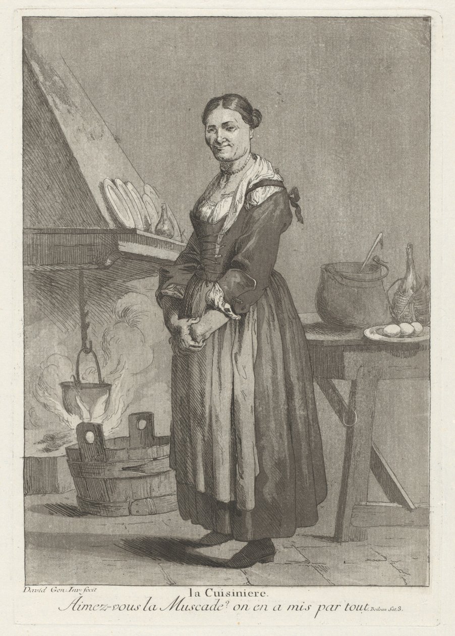 La cuisinière - Giovanni David