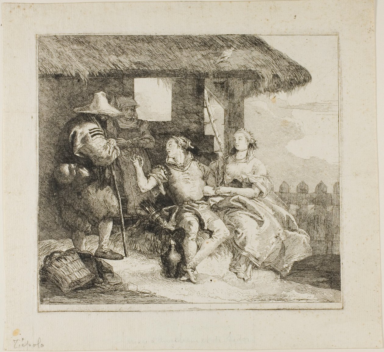 Mariage de Angelica et Medoro - Giovanni Domenico Tiepolo