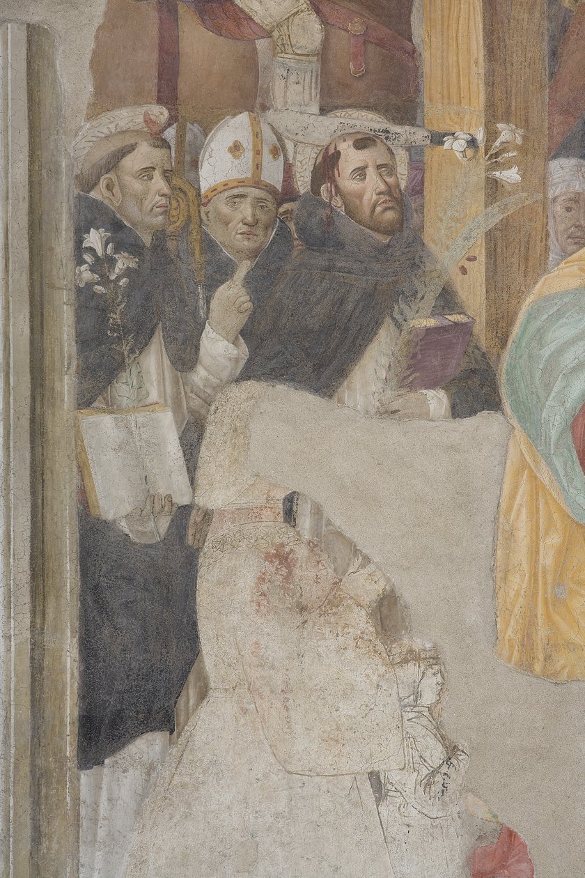 Crucifixion, 1495 (détail) - Giovanni Donato Montorfano