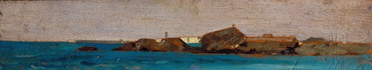 Mer bleue, c.1865 - Giovanni Fattori