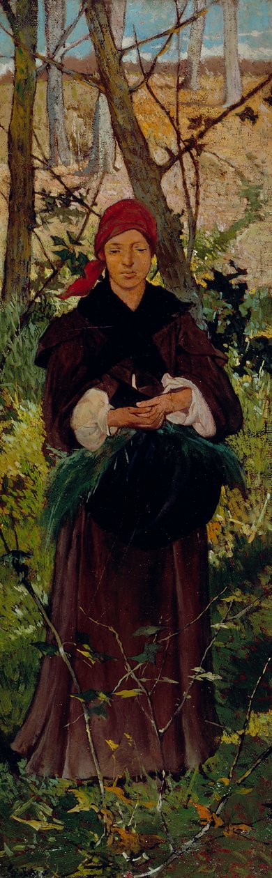 Femme étrusque, vers 1865 - Giovanni Fattori